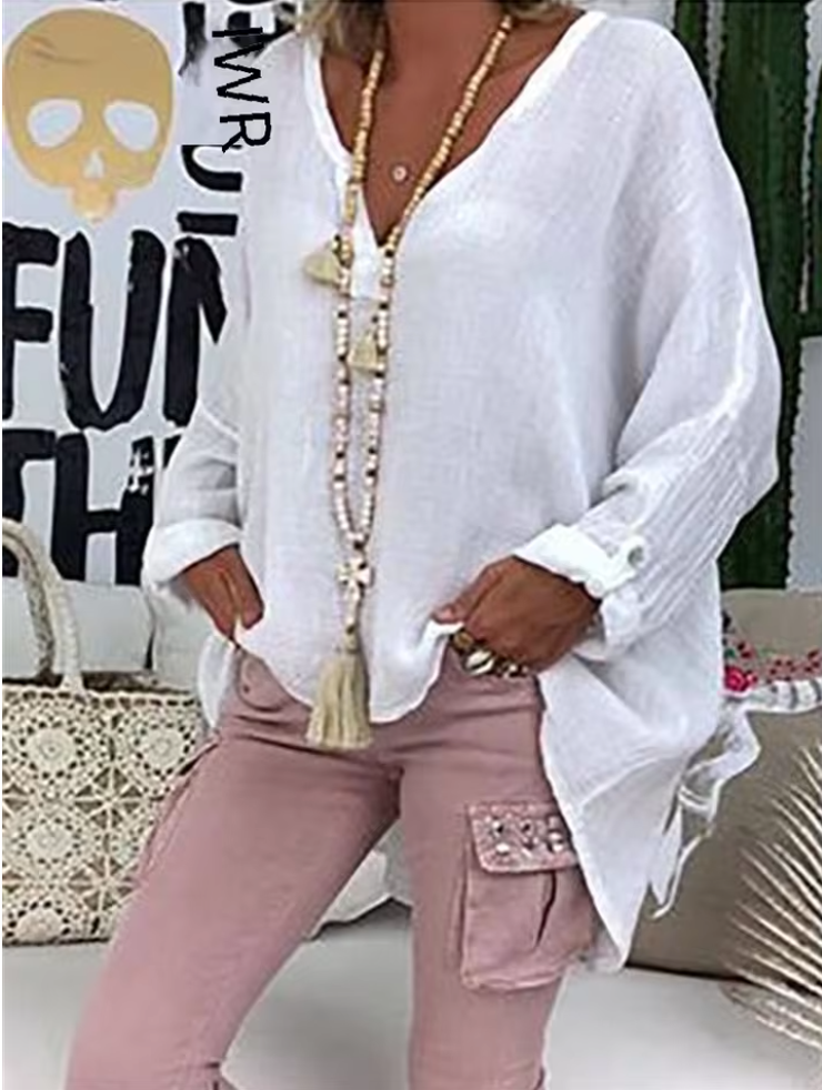 Women's Oversized Blouse Lightweight