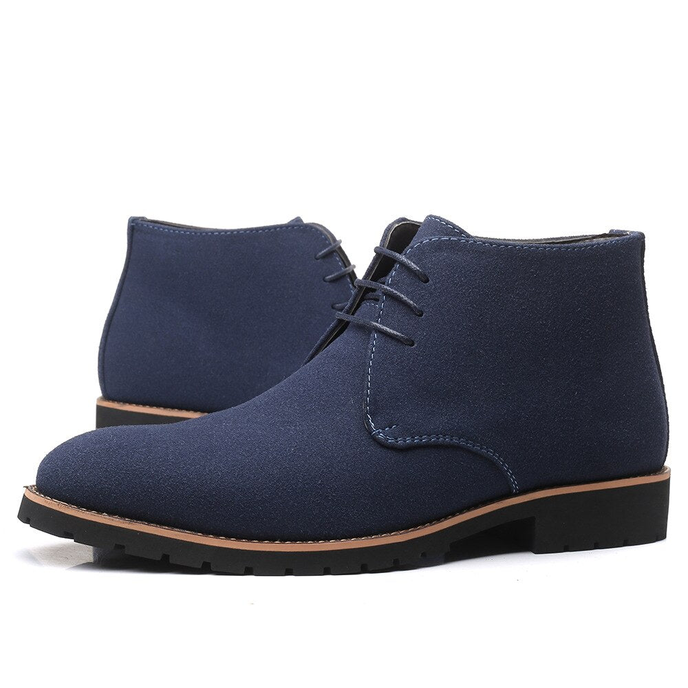 Warm Mens Waterproof Ankle Boots
