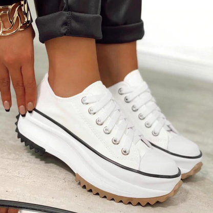 Fashionable Women's Chunky Lace Sneakers