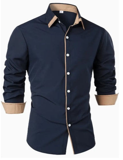 Men's Long Sleeve Casual Shirt Breathable Lightweight