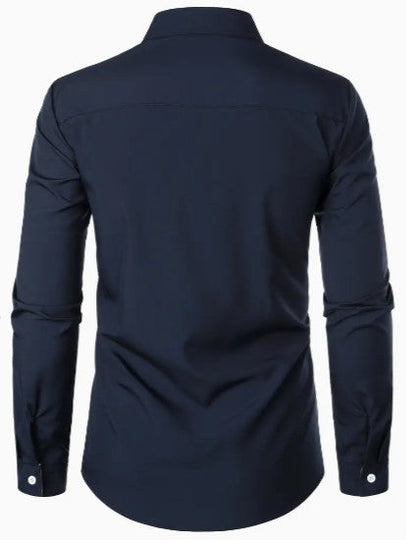 Men's Long Sleeve Casual Shirt Breathable Lightweight