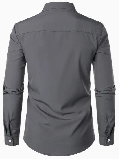 Men's Long Sleeve Casual Shirt Breathable Lightweight