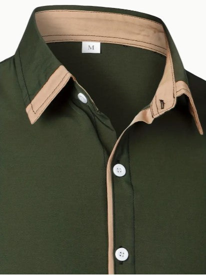 Men's Long Sleeve Casual Shirt Breathable Lightweight