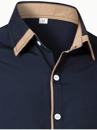 Men's Long Sleeve Casual Shirt Breathable Lightweight