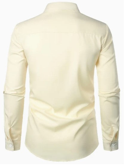 Men's Long Sleeve Casual Shirt Breathable Lightweight