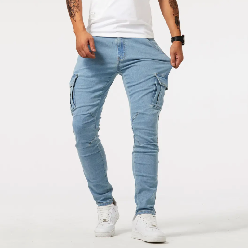Riley Men's Skinny Cargo Pants