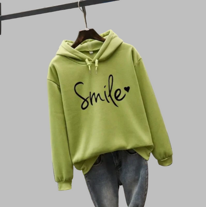 Women's Smile Graphic Hoodie