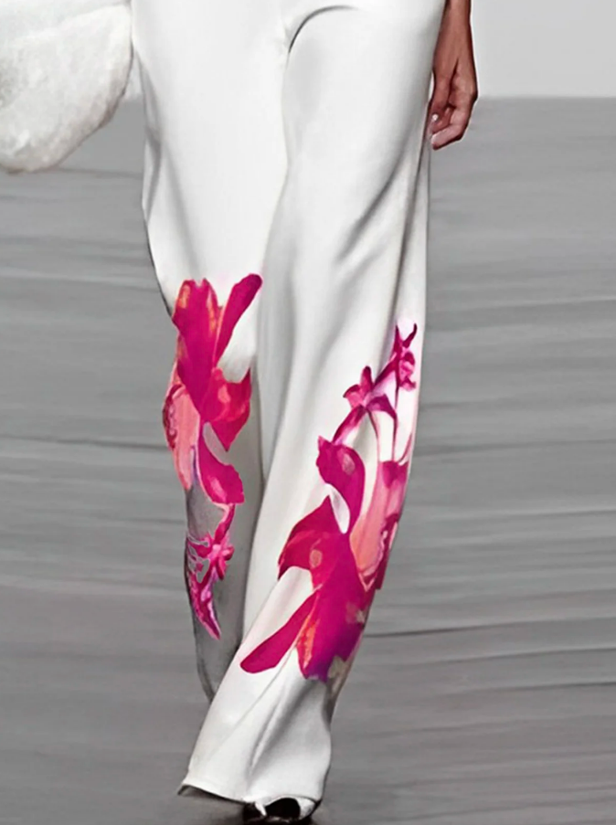 Women's 2 Piece Floral Dress Set