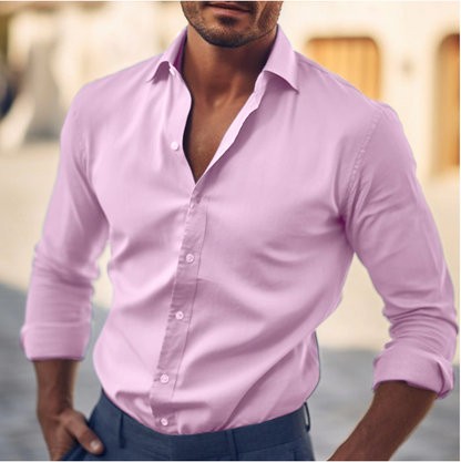 Men's Dress Shirt Cotton