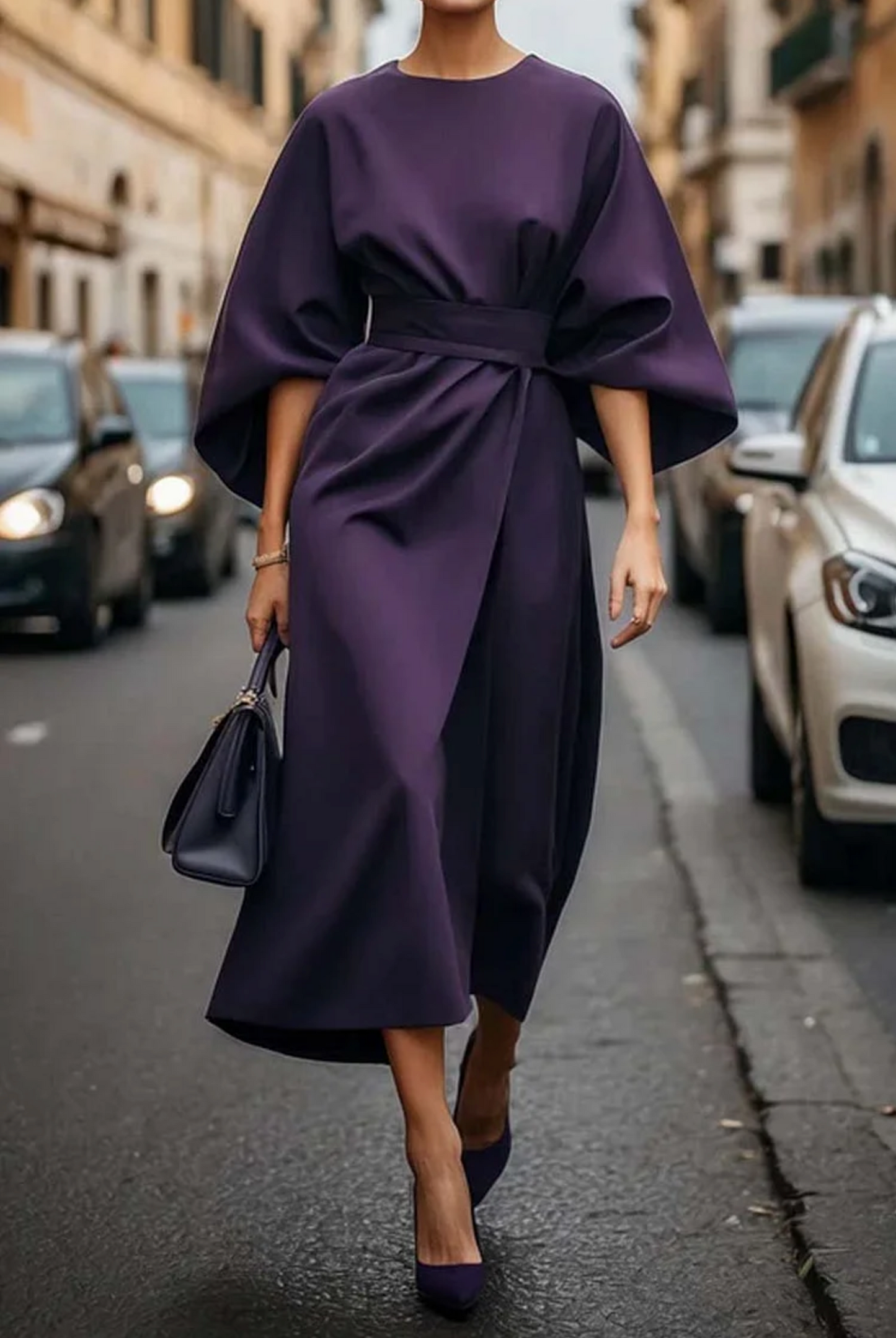 Beautiful Dress with Bell Sleeves