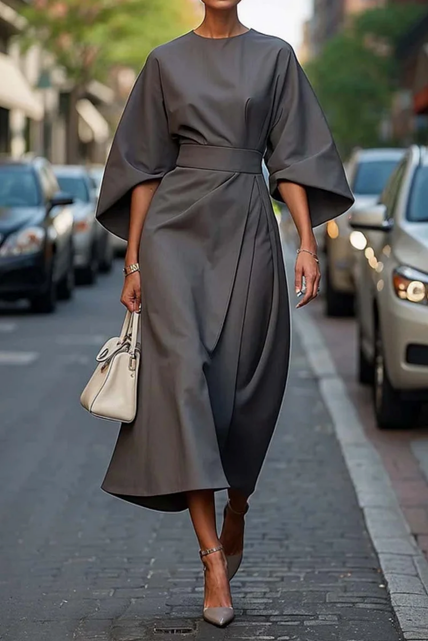 Beautiful Dress with Bell Sleeves