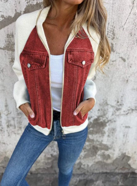 Women's Modern Denim Jacket - VibreMode