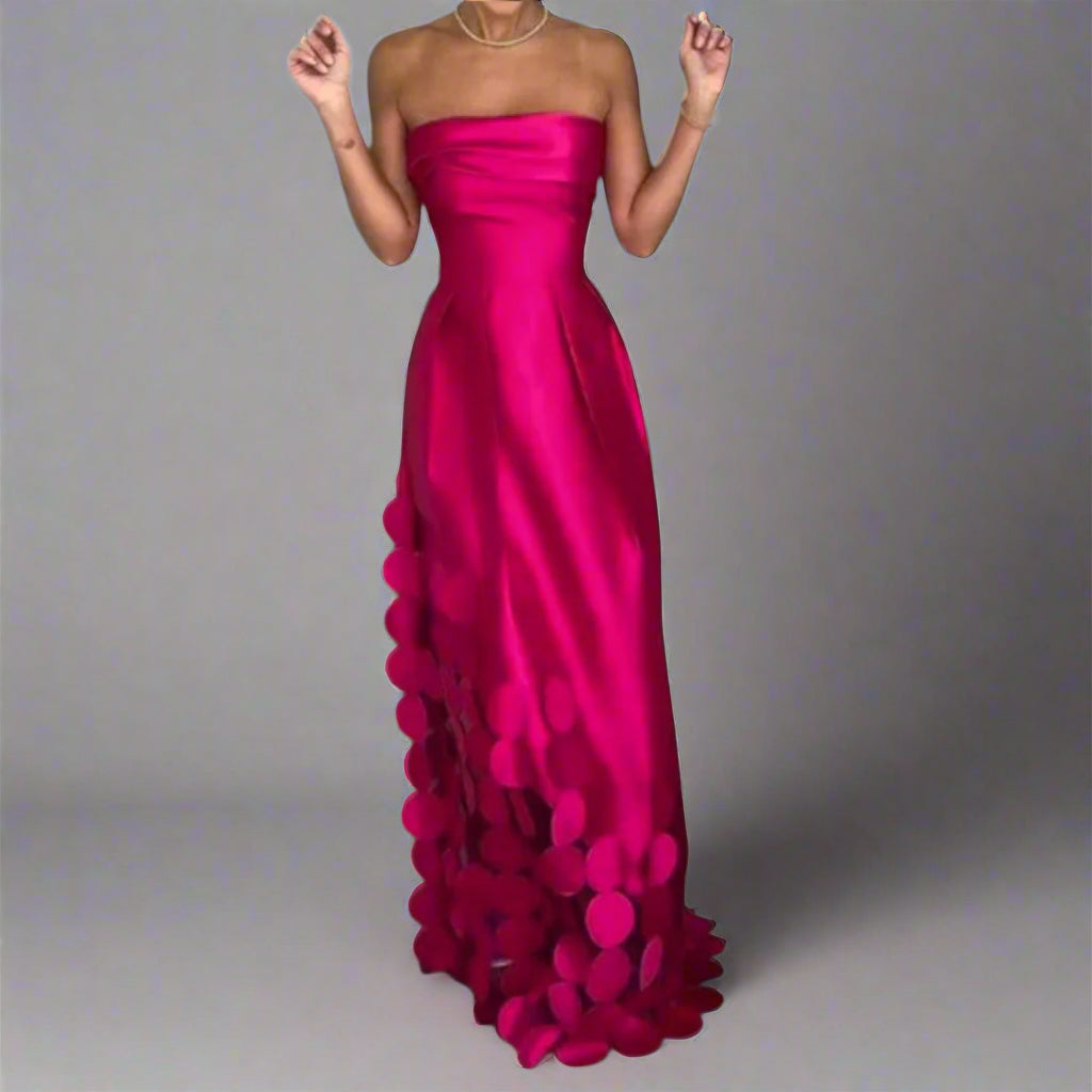 Elegant Women's Long Dress for All Occasions - VibreMode