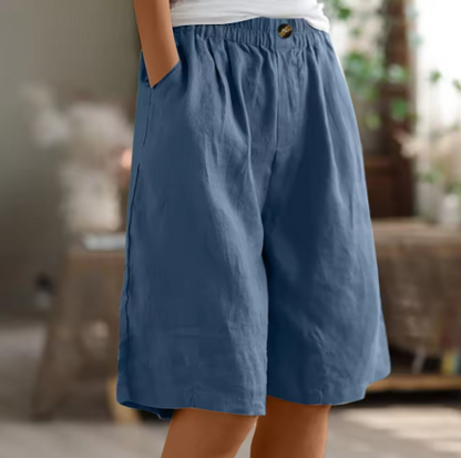 Women's Elastic Loose Fit Shorts