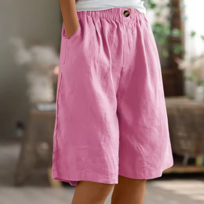 Women's Elastic Loose Fit Shorts