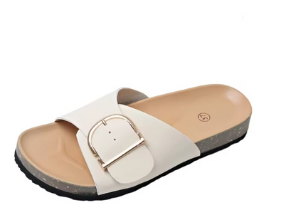 Comfortable Women's Flat Sandals with Adjustable Strap