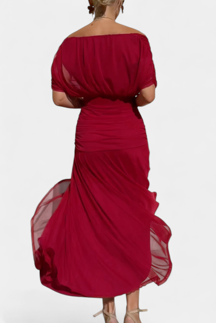 Boho Chic Flowy Long Dress