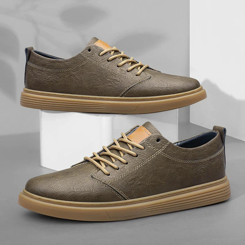 Authentic Leather Running Shoes