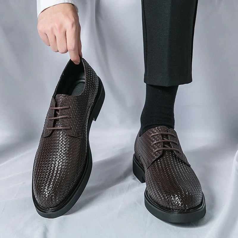 Authentic Brown Leather Shoes