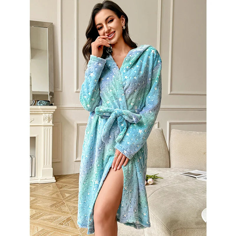 Ravena Women's Plush Robe