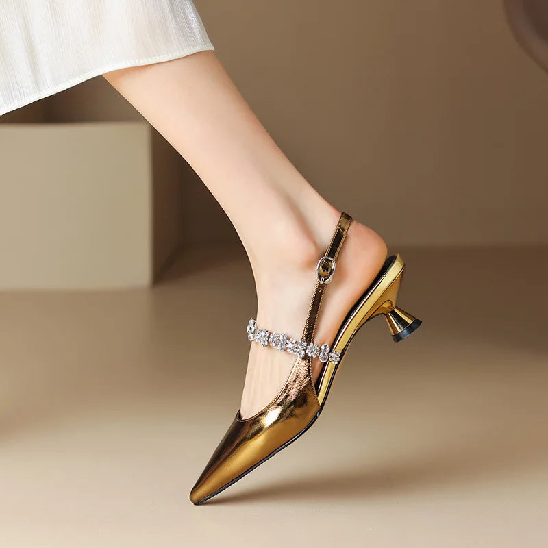 Chic Low Heel Shoes