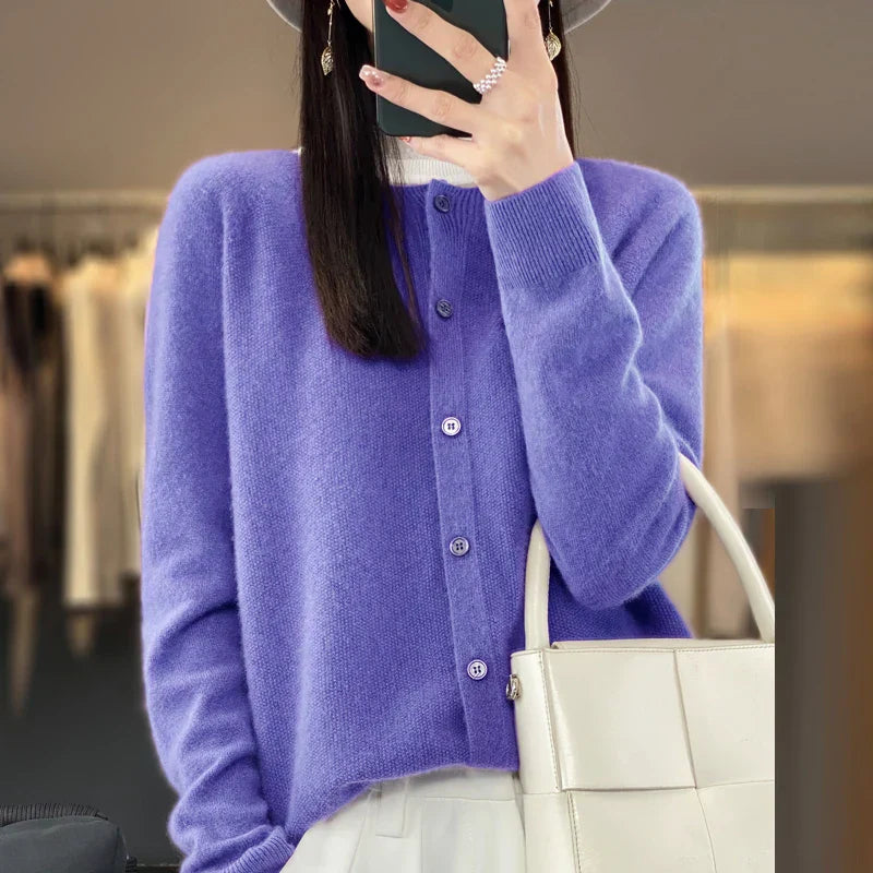 Vera Button Front Cardigan - VibreMode