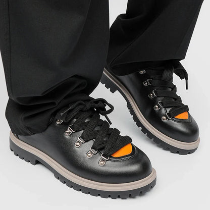 Men's Derby Leather Shoes