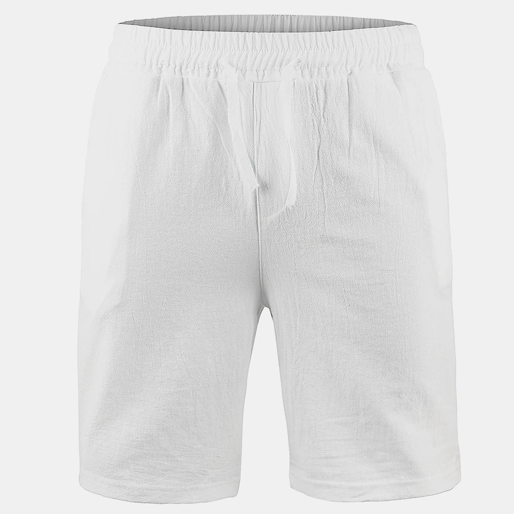 Casual Elastic Waist Daily Shorts