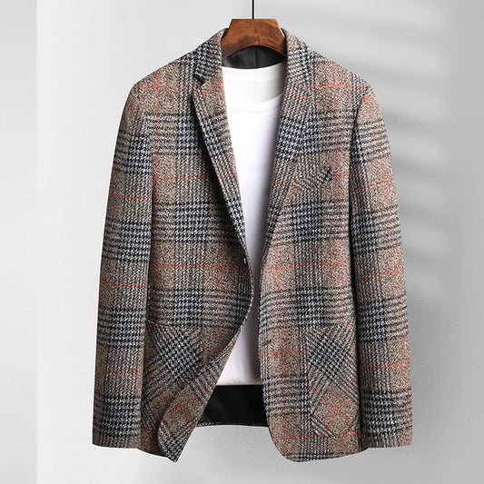 Chaplin Women's Houndstooth Wool Coat - VibreMode