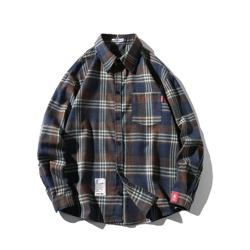 Soft Plaid Flannel Shirt