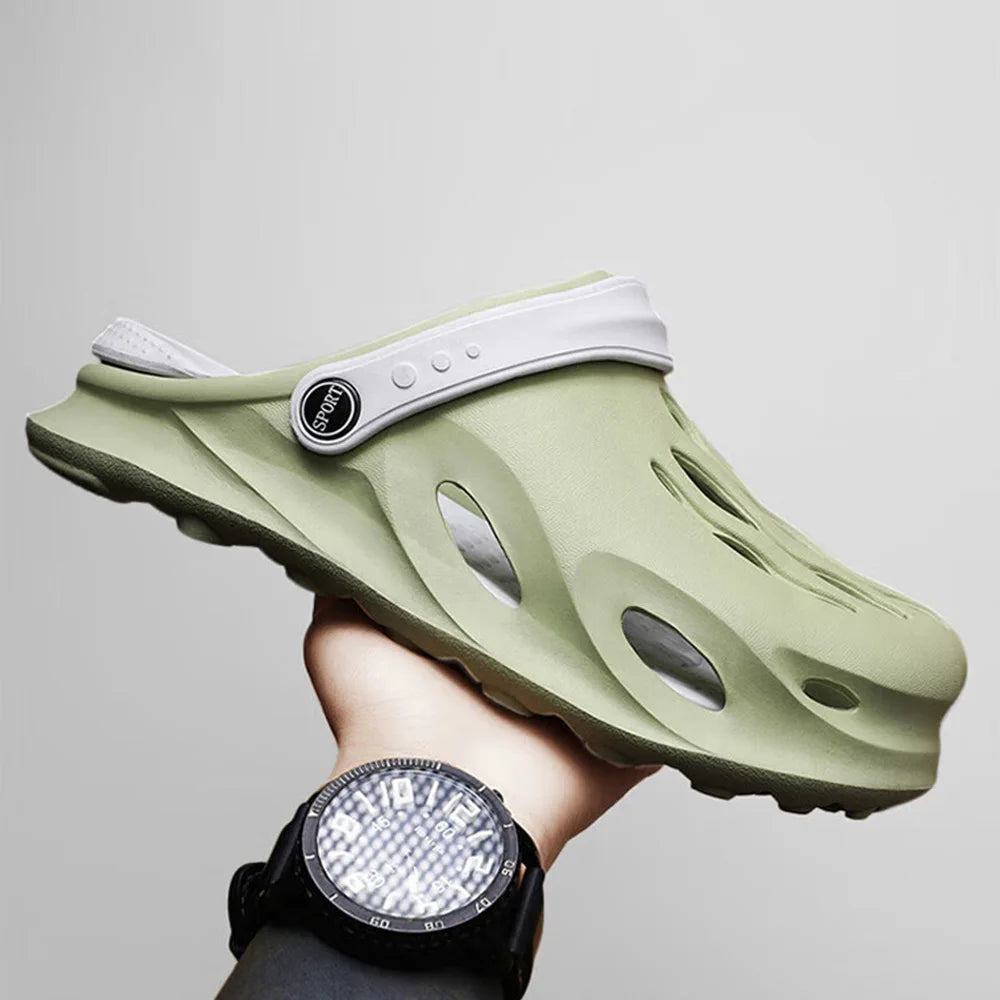 Comfortable Wooden Footwear Clogs - VibreMode