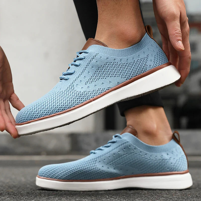 Edmund Men's Breathable Sneakers - VibreMode