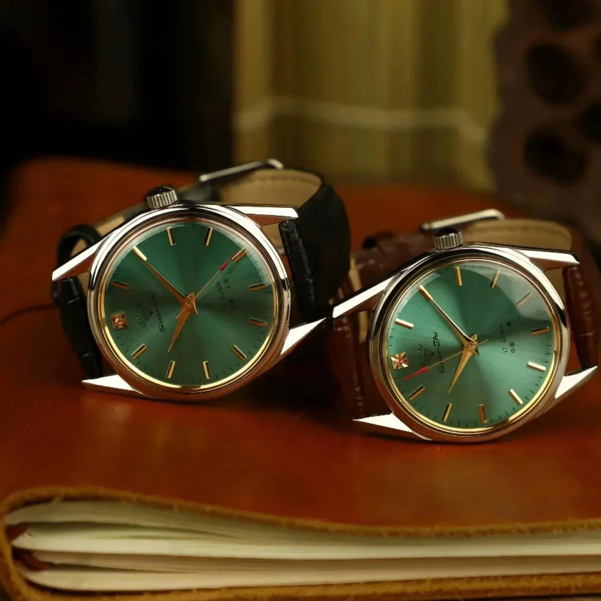Classic Leather Wrist Watch