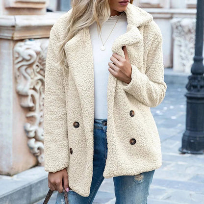 Women's Faux Fur Teddy Coat
