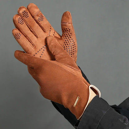 Marzella Women's Faux Suede Work Gloves - VibreMode
