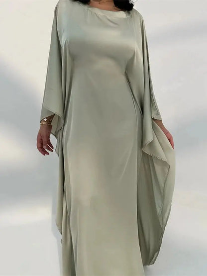 Women's Maxi Dress Spaghetti Straps High Slit