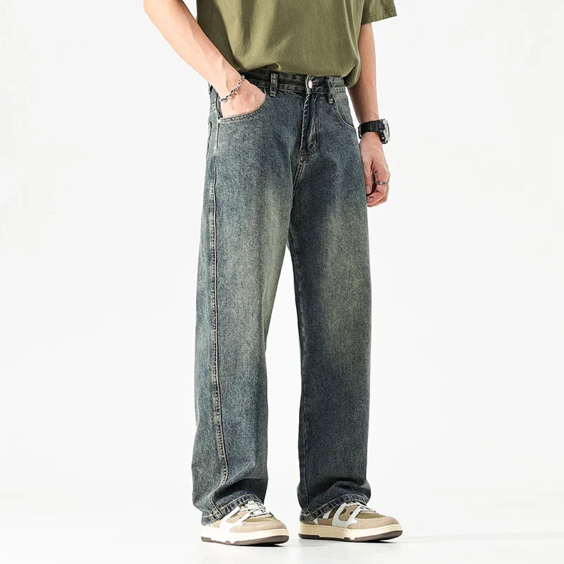 Classic Blue Straight Jeans