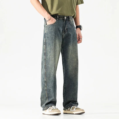 Classic Blue Straight Jeans