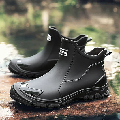 Women's Rain Boots Waterproof Canyon Brown - VibreMode