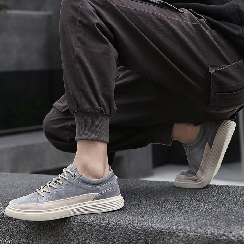 Military Green Suede Shoes