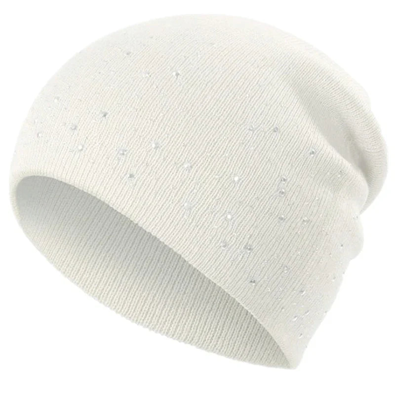 Women's Rhinestone Beanie