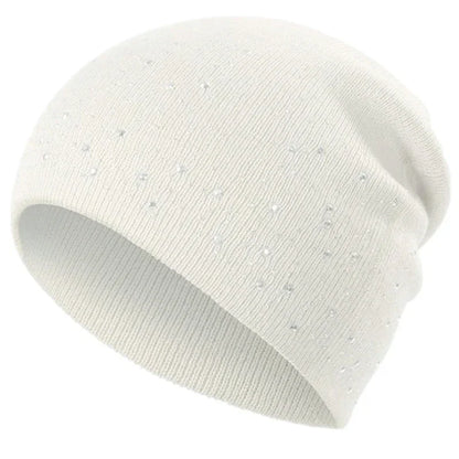 Women's Rhinestone Beanie