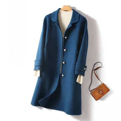 Women's Wool Coat - VibreMode