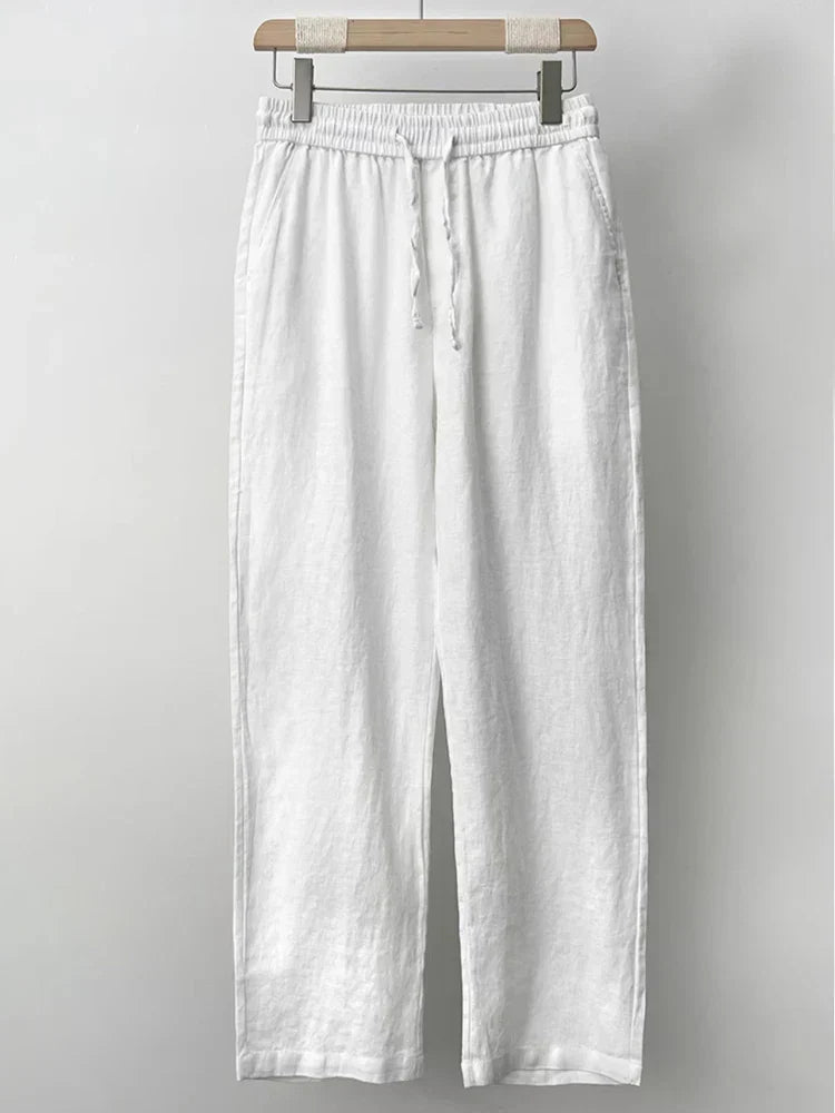 Casual Comfortable Elastic Waist Trousers
