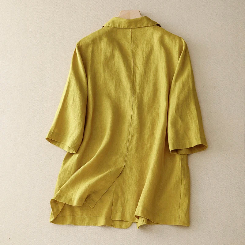 Women's Linen Summer Blazer