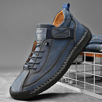 Men's Walking Sneakers Moc Stitching Durable Outsole