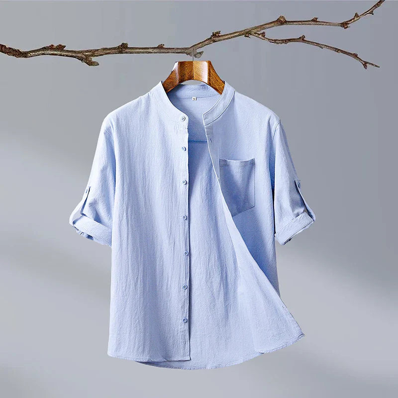 Relaxed Fit Cotton Shirt - VibreMode