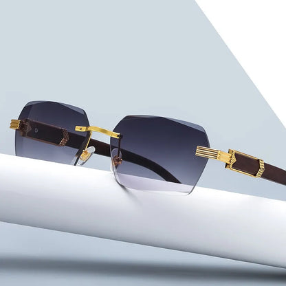 Frameless Square Sunglasses - VibreMode