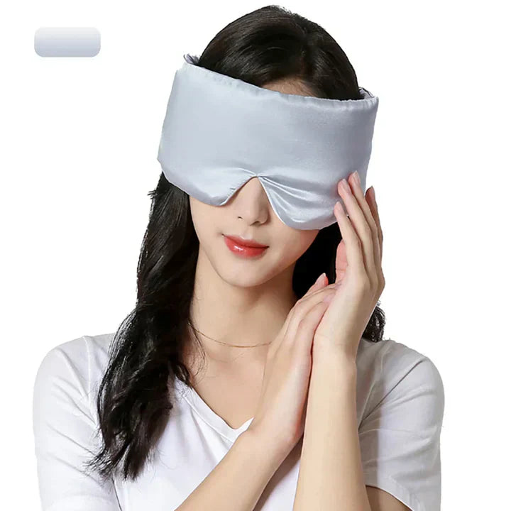 Sleep Mask Silk Soft Blackout Blindfold