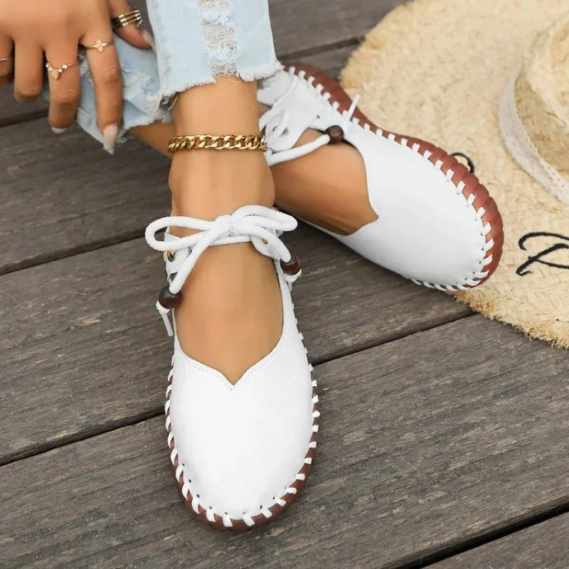 Comfortable Women's Lace-Up Sneakers